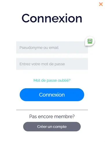 Connexion des membres du GameTwist Casino
